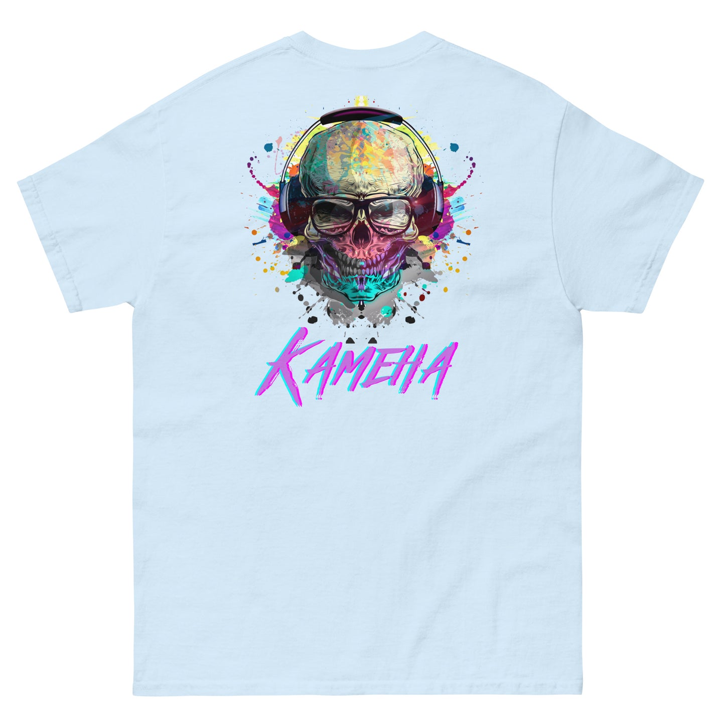 Kameha Skull & Headphones Men's classic tee