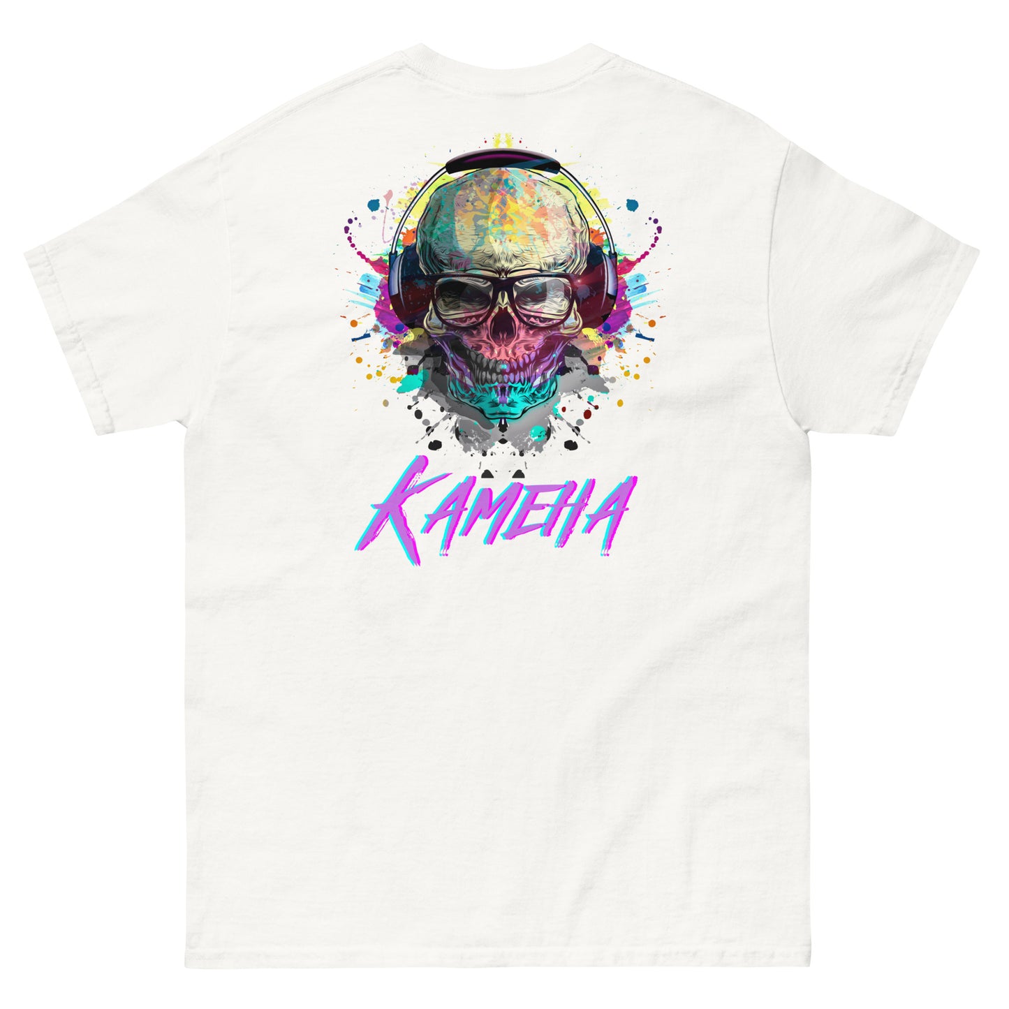 Kameha Skull & Headphones Men's classic tee