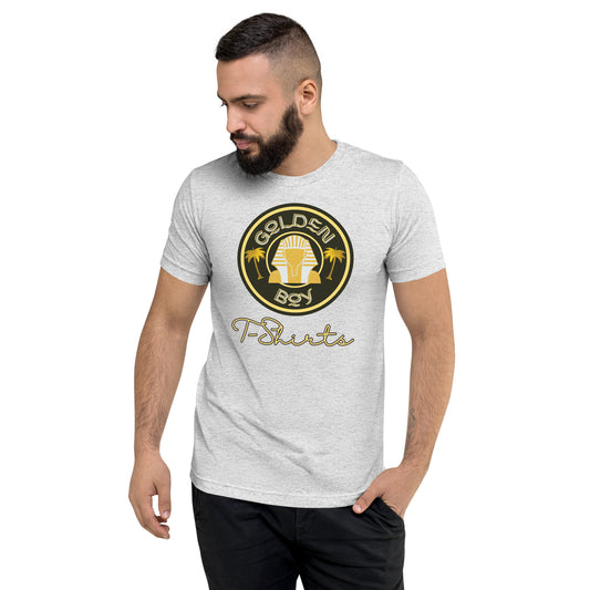 Golden Boy Logo Unisex Tri-blend T-shirt